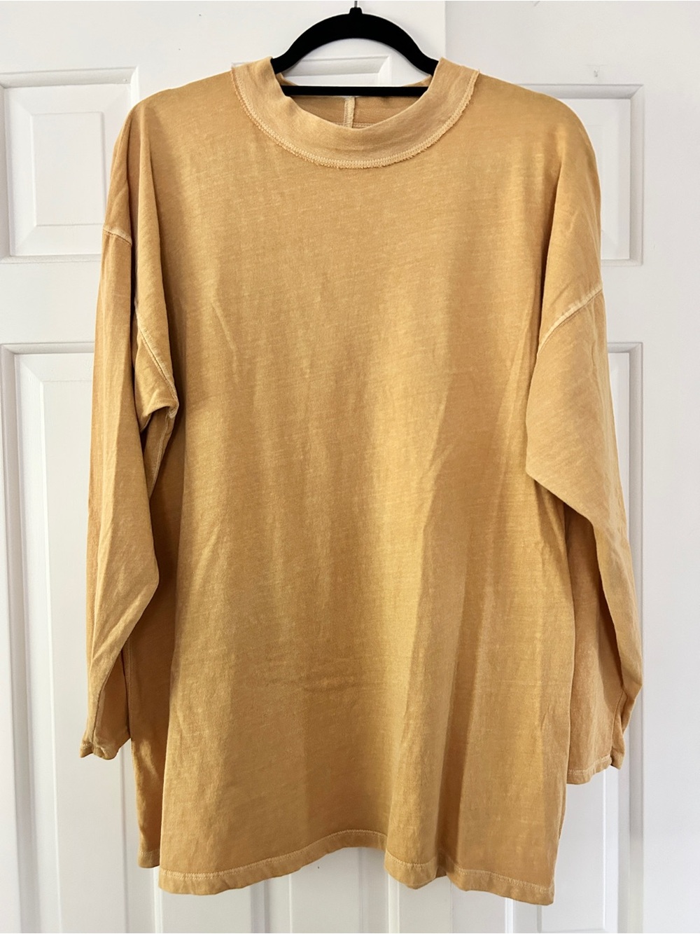 Free People Oversized Long Sleeve Tee